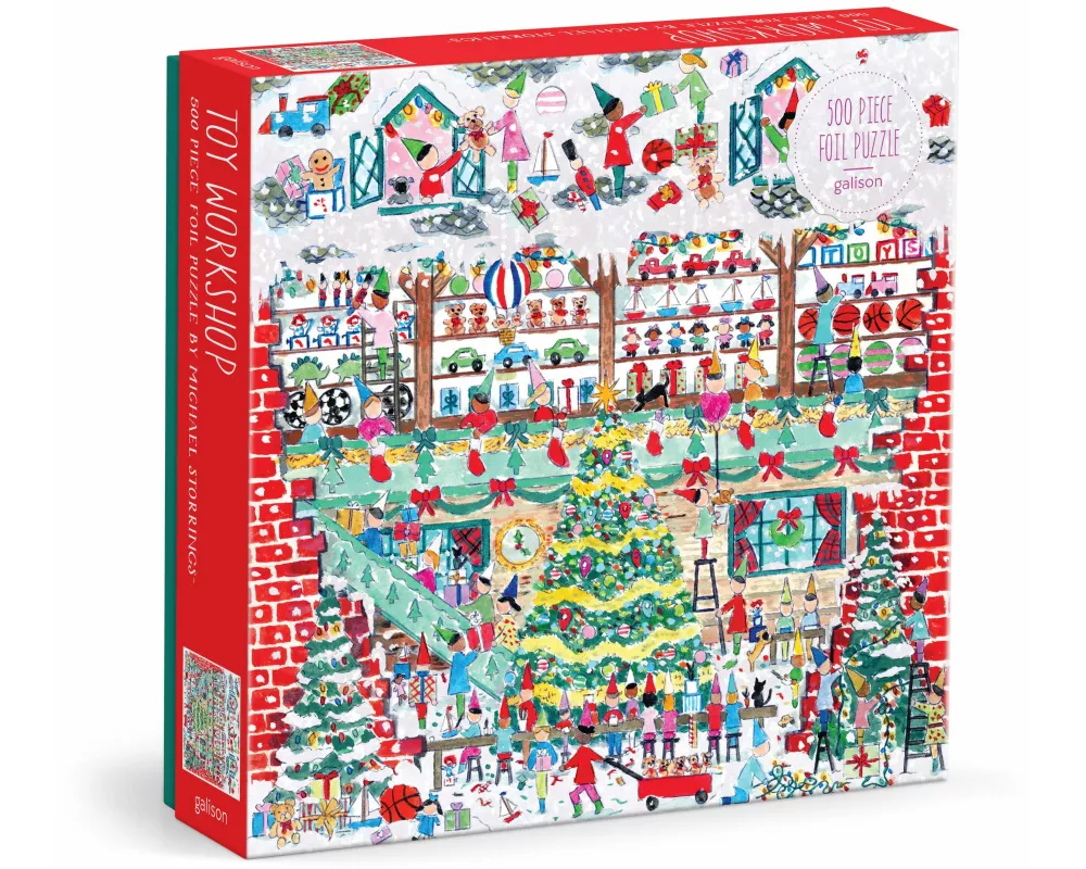 Michael Storrings Toy Workshop 500 Piece Foil Puzzle