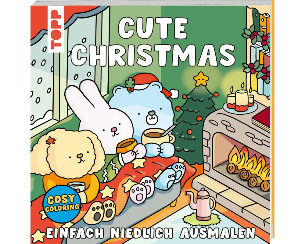 Cosy Coloring - Cute Christmas