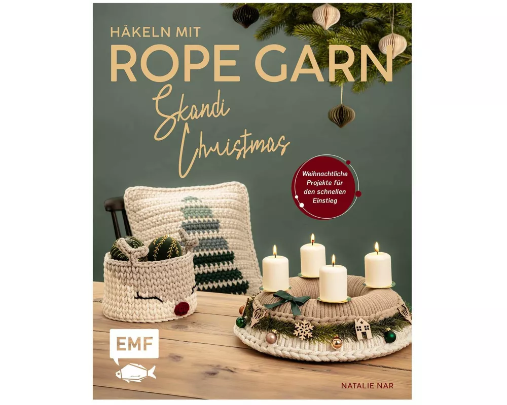 Häkeln mit Rope-Garn super easy – Skandi-Christmas