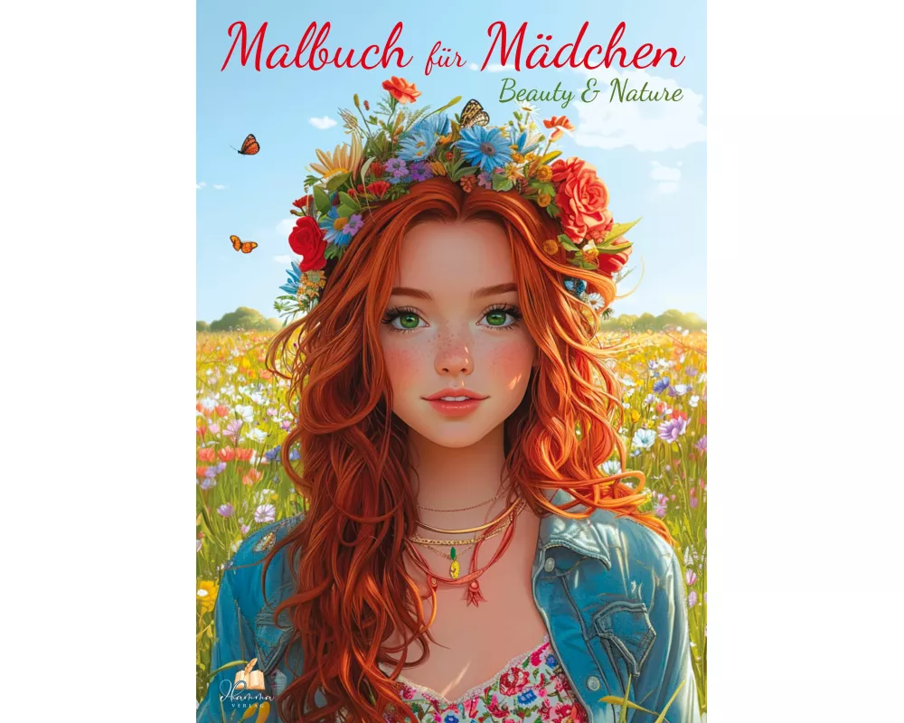 Malbuch für Mädchen ab 10 Jahren - Beauty & Nature - mit 52 Ausmalbildern | Kreatives Geschenk mit floralen Mädchenmotiven, Tieren & Naturkulissen zum