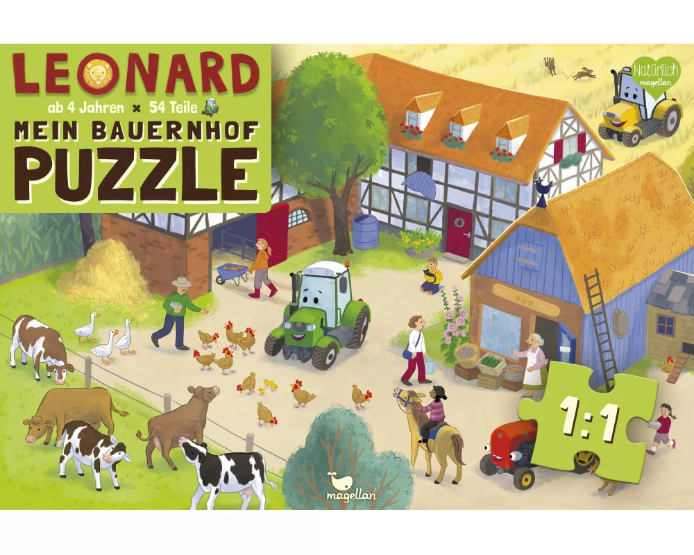 Leonard - Mein Bauernhof-Puzzle