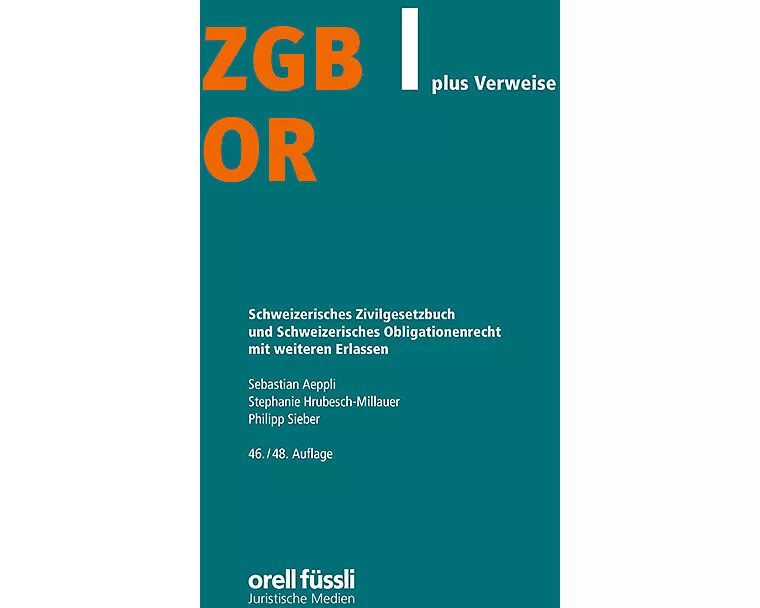 ZGB/OR plus Verweise