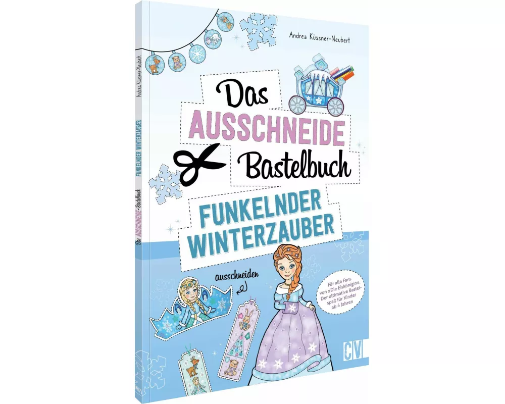 Das Ausschneide-Bastelbuch – Funkelnder Winterzauber