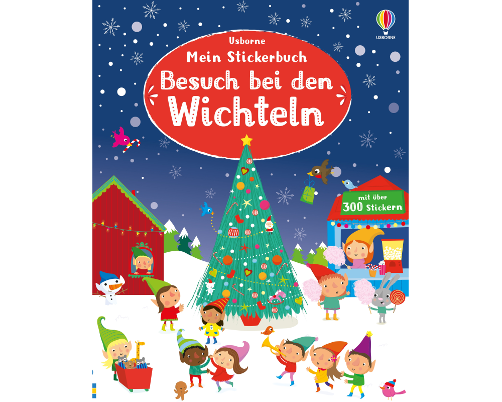 Mein Stickerbuch: Besuch bei den Wichteln