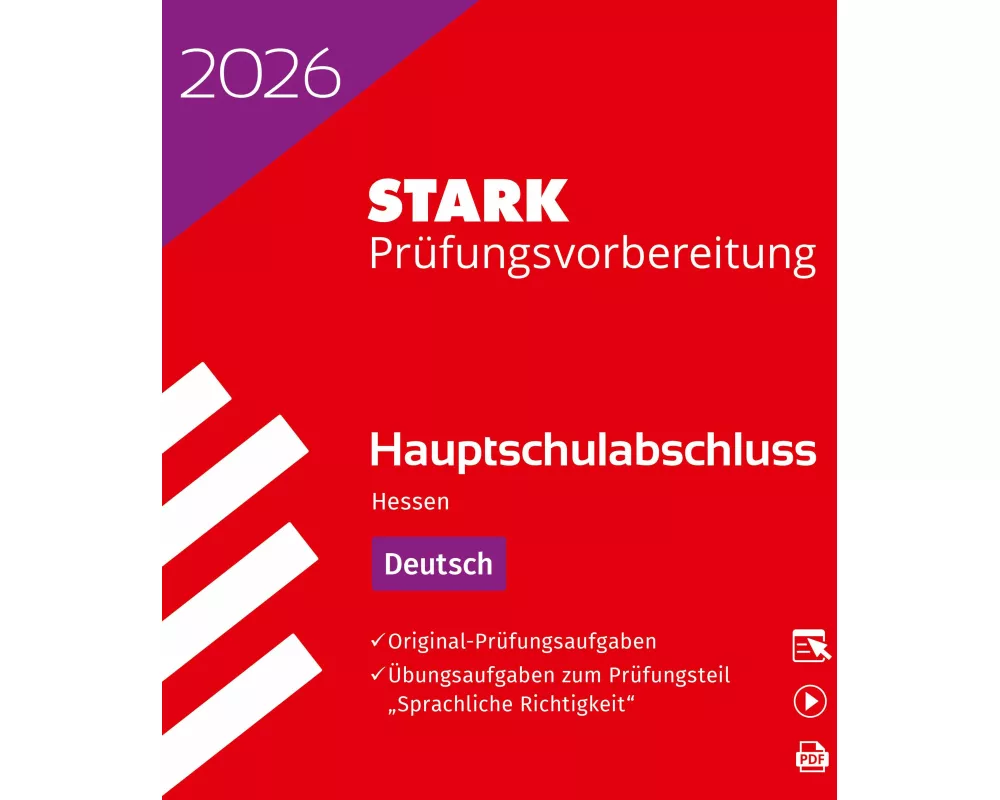 STARK Deutsch - Hauptschulabschluss 2026 Hessen - Prüfungsvorbereitung