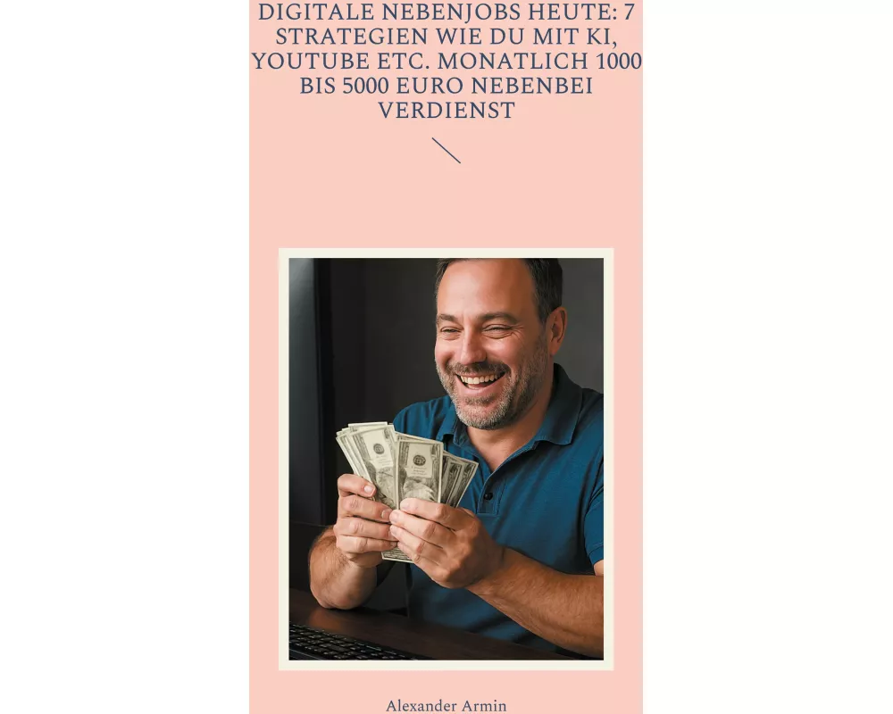 Digitale Nebenjobs heute: 7 Strategien wie du mit KI, YouTube etc. monatlich 1000 bis 5000 Euro nebenbei verdienst
