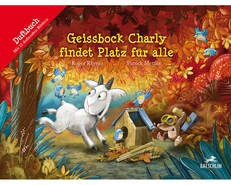 Geissbock Charly findet Platz für alle