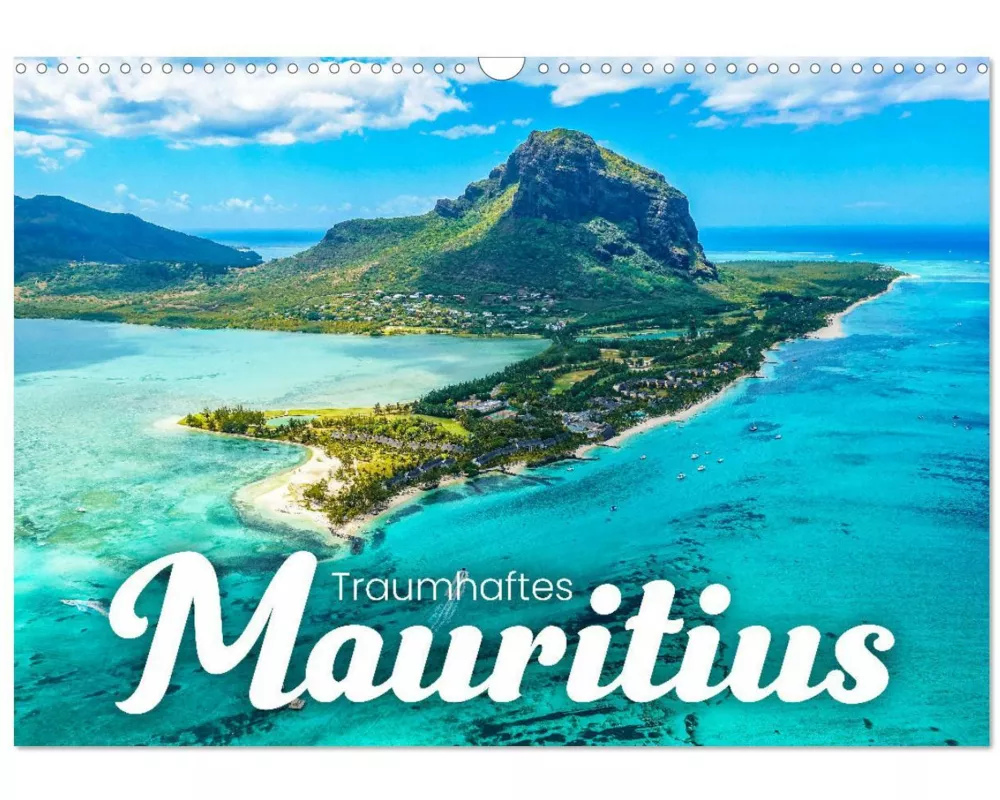 Traumhaftes Mauritius (Wandkalender 2026 DIN A3 quer), CALVENDO Monatskalender
