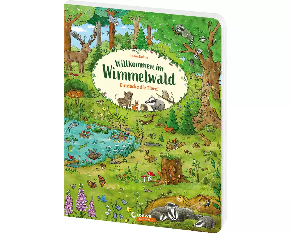 Willkommen im Wimmelwald - Entdecke die Tiere!