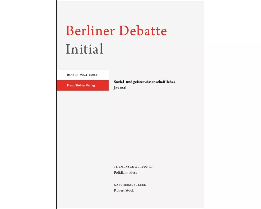 Berliner Debatte Initial 35 (2024) 4