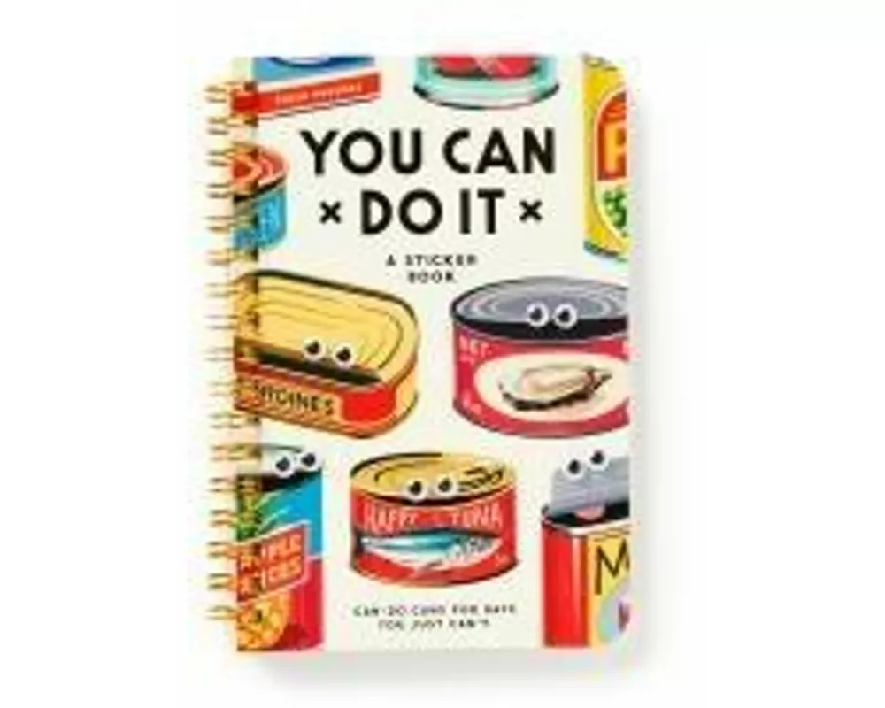 You Can Do It Googly Sticker Book