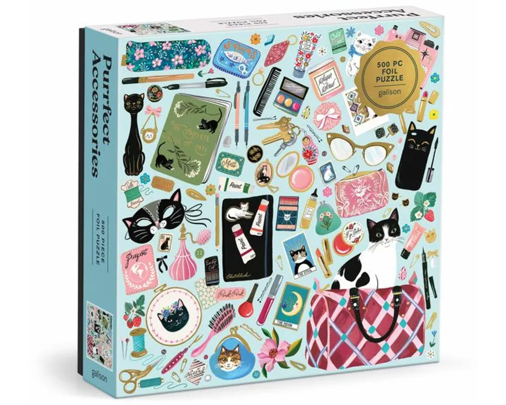 Purrfect Accessories 500 Piece Foil Puzzle