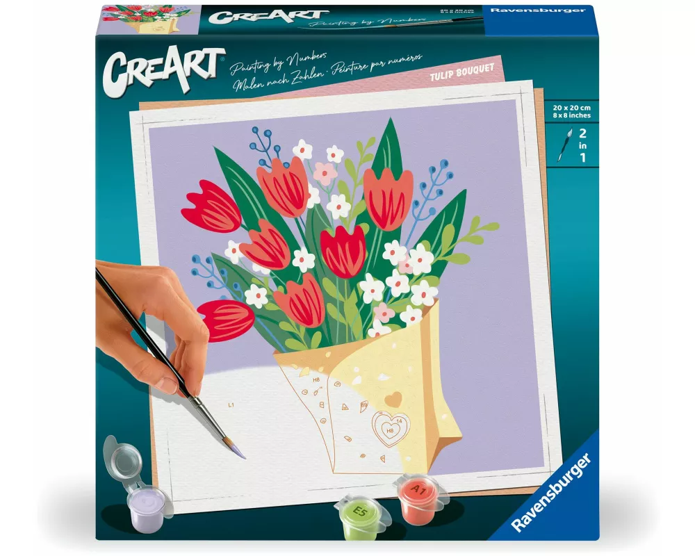 CreArt Adults Trend - Tulpenstrauß