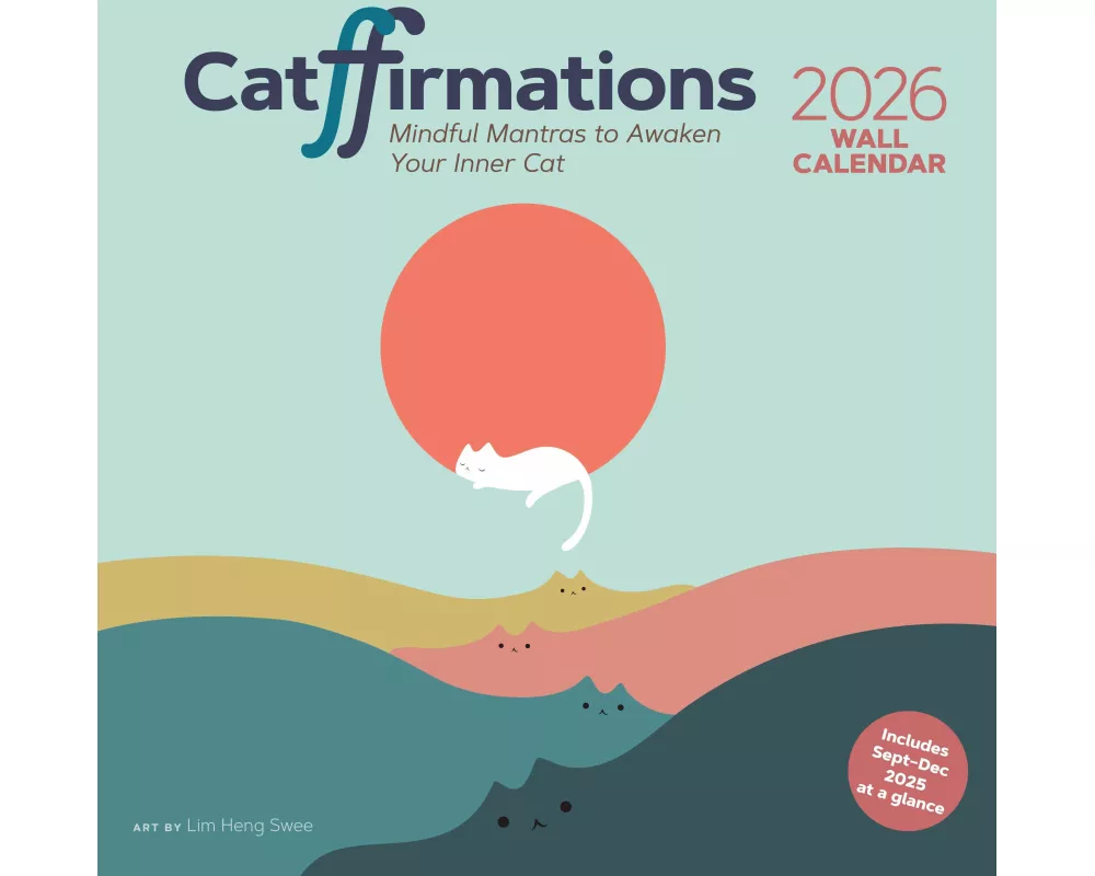 Catffirmations 2026 Wall Calendar