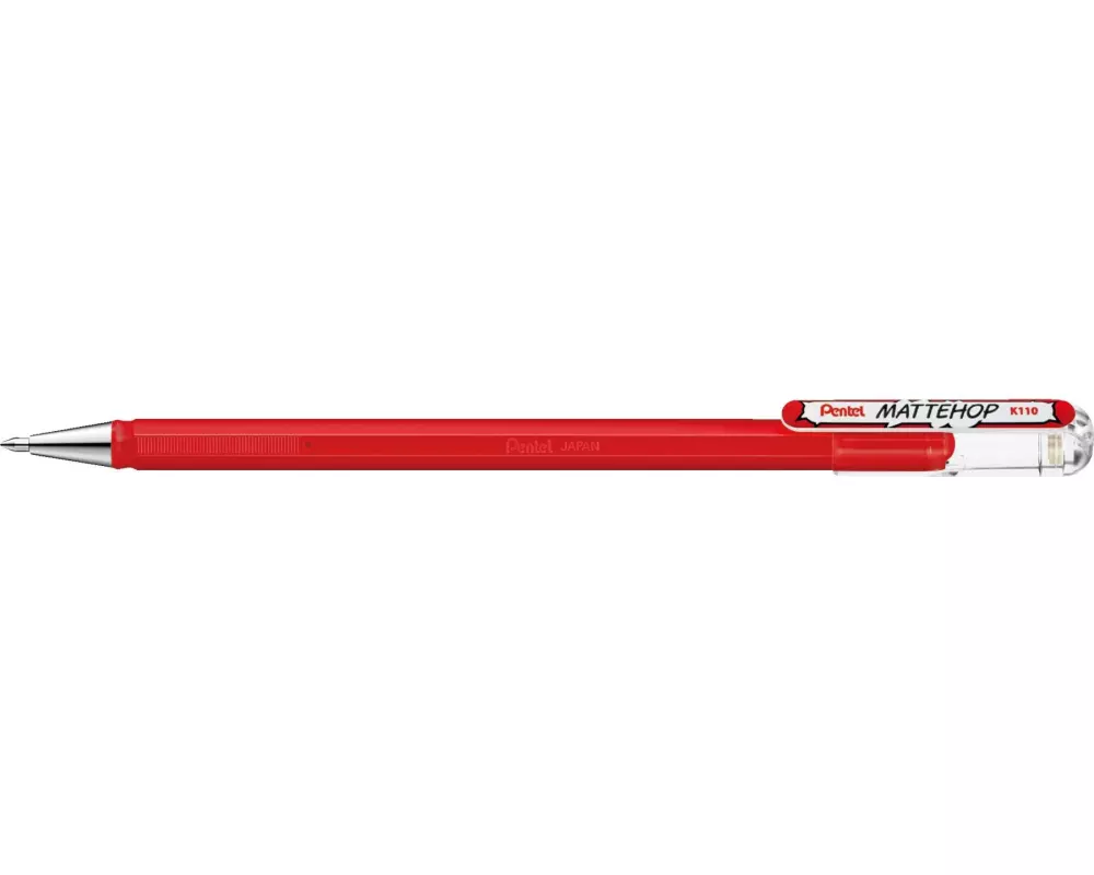 pentel Gelschreiber Mattehop 1.0 mm, Rot
