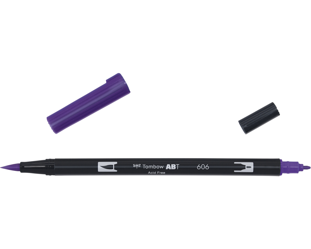 TOMBOW Dual Brush Pen ABT 606 violett