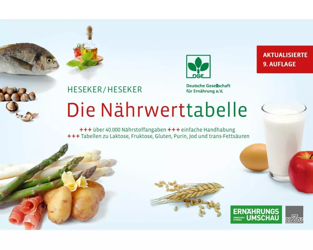 Die Nährwerttabelle