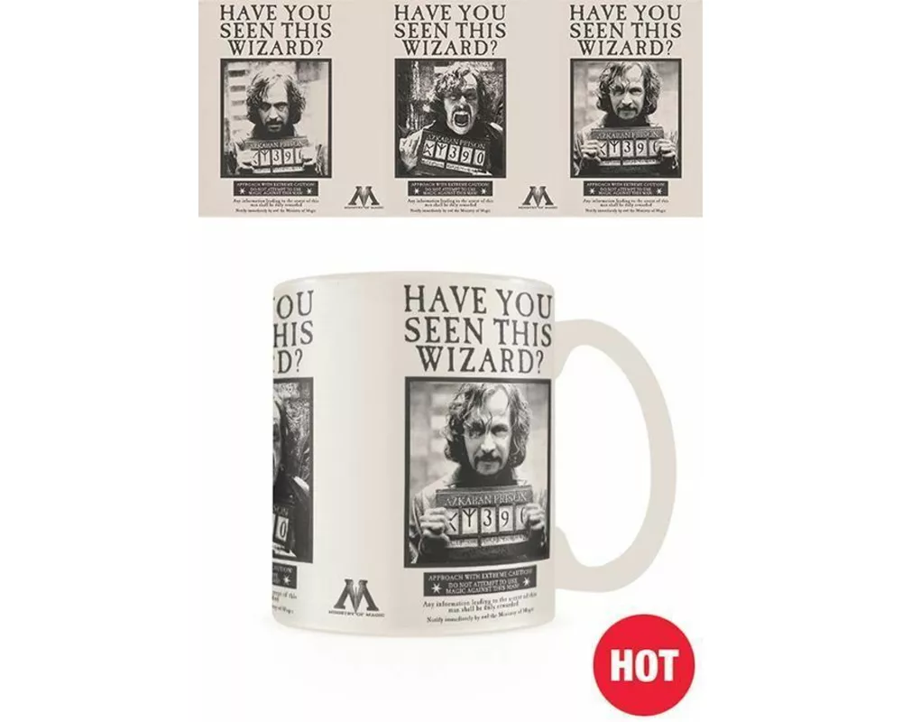 Harry Potter (wanted Sirius Black) Heat Change Mug