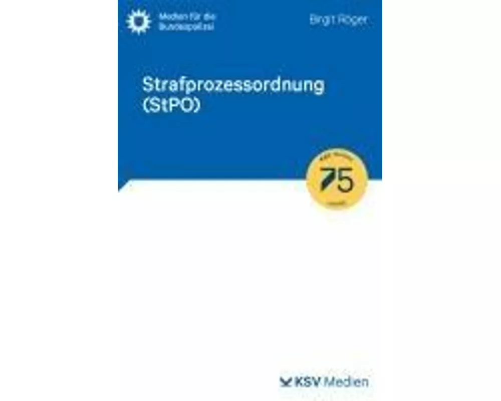 Strafprozessordnung (StPO)
