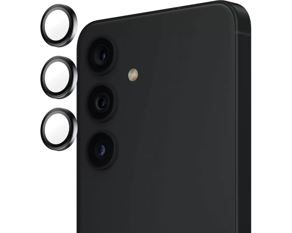 Panzerglass Lens Protector Rings HOOPS Samsung Galaxy S25 Schwarz