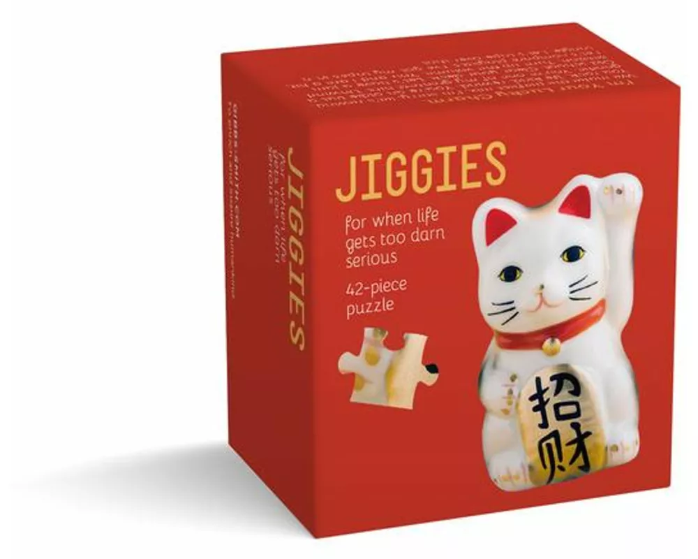 Lucky Cat Jiggie Puzzle 44 Pieces