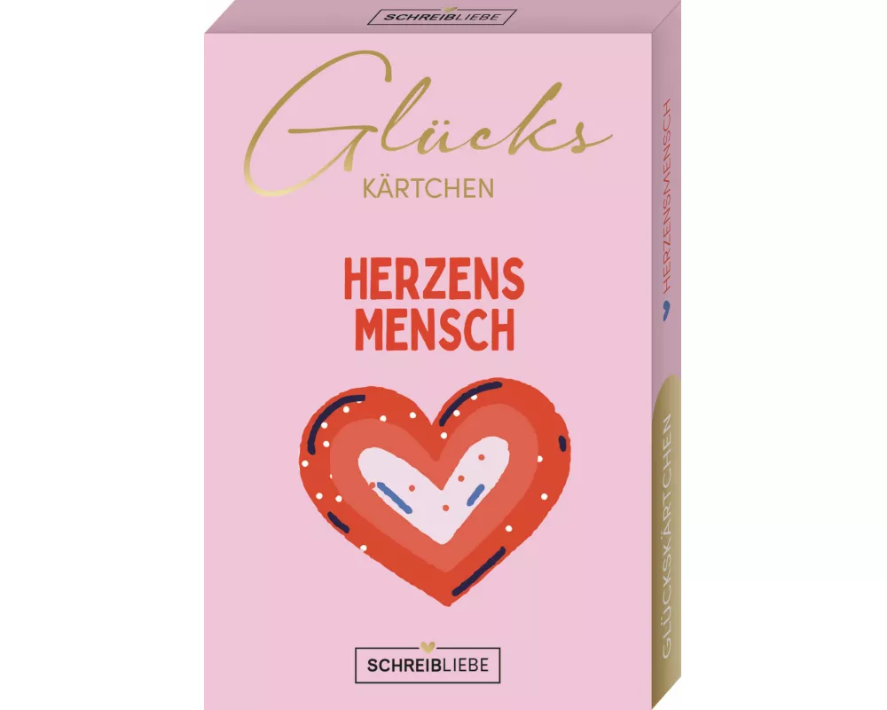Glückskärtchen-Herzensmensch