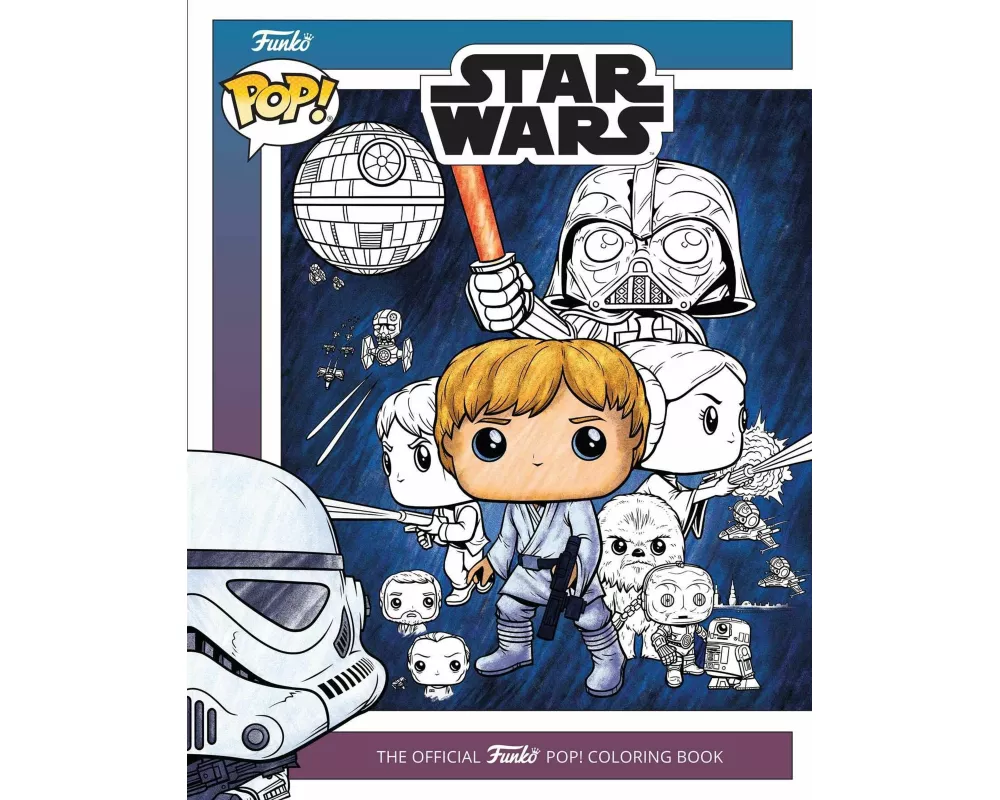 Star Wars: The Official Funko POP! Coloring Book