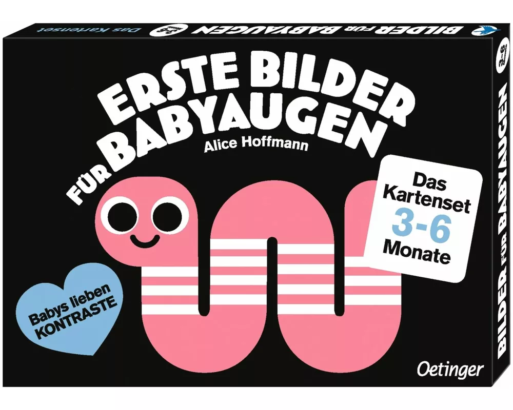 Erste Bilder für Babyaugen. Das Kartenset 3-6 Monate
