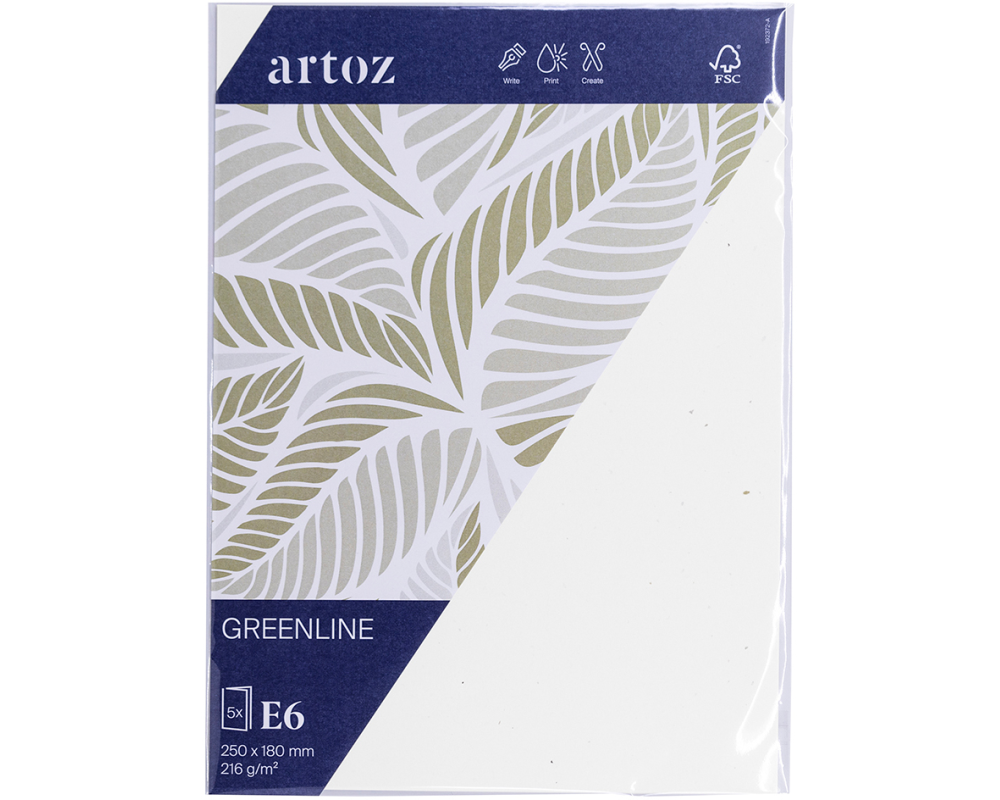 ARTOZ Karten 1001 E6 19237226-211 216g, birch 5 Blatt