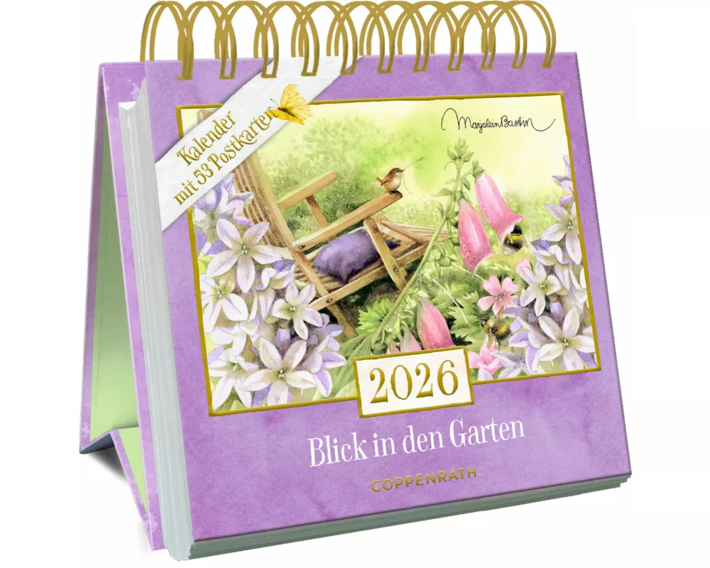 Kalender mit 53 Postkarten