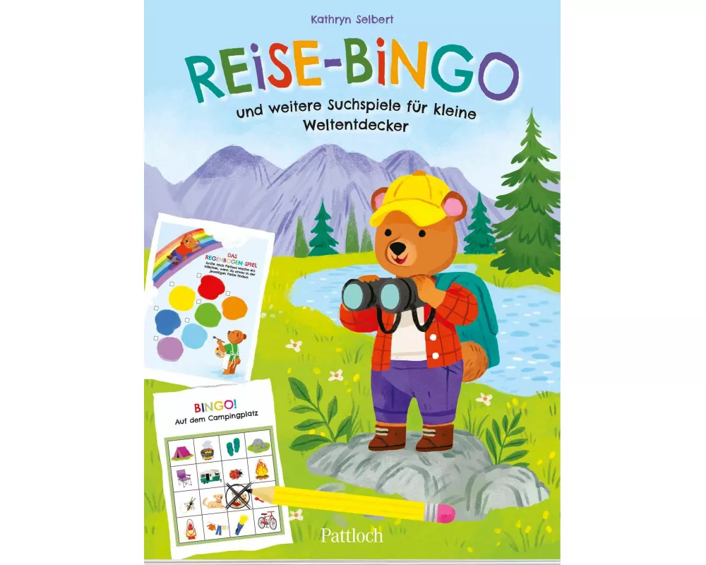 Reise-Bingo und weitere Suchspiele für kleine Weltentdecker