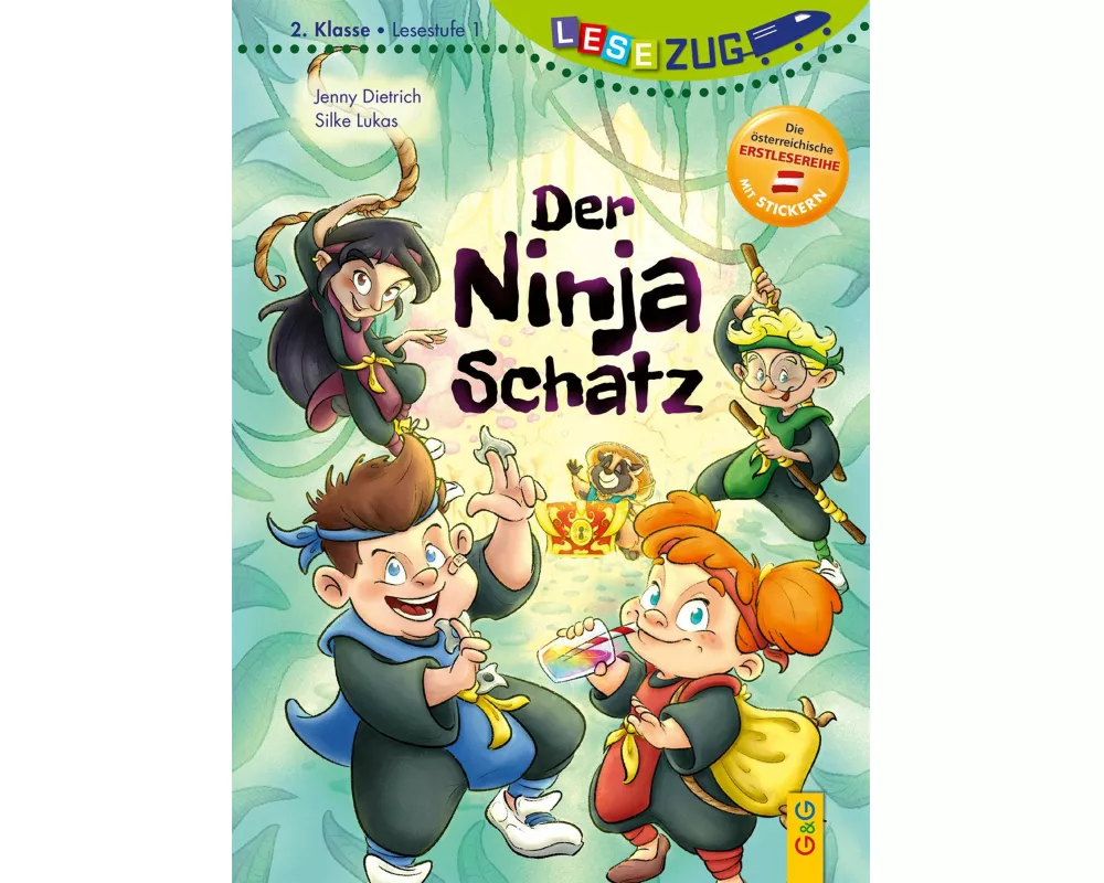 LESEZUG/2. Klasse - Lesestufe 1: Der Ninja-Schatz