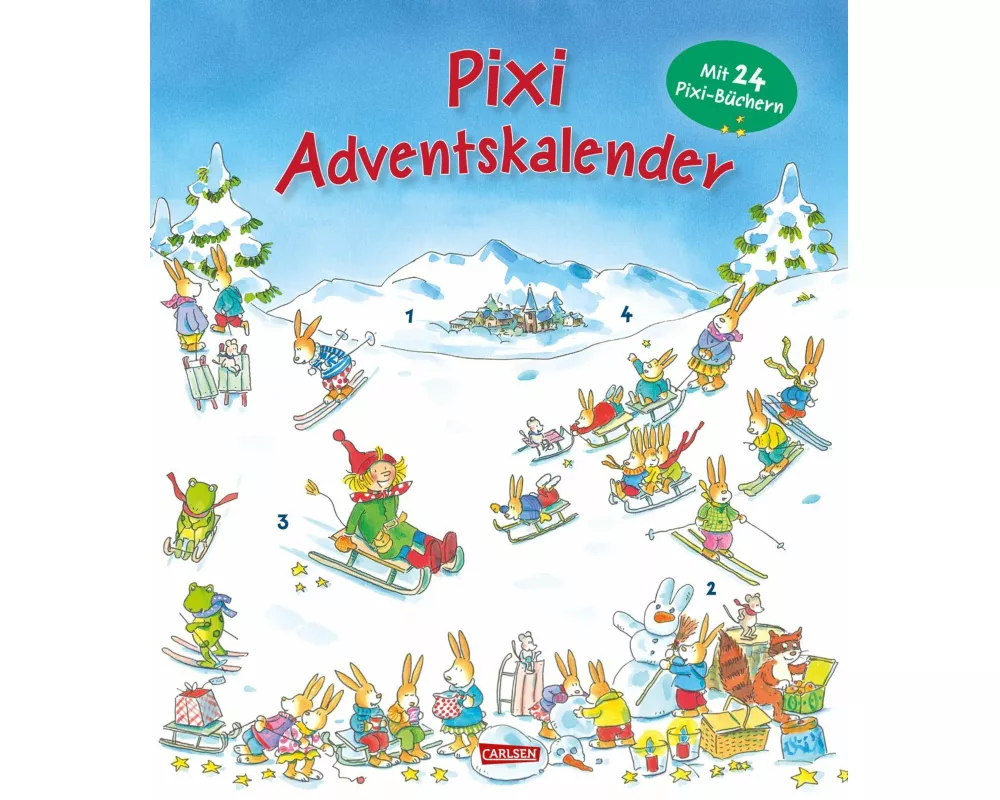 Pixi Adventskalender als Leporello