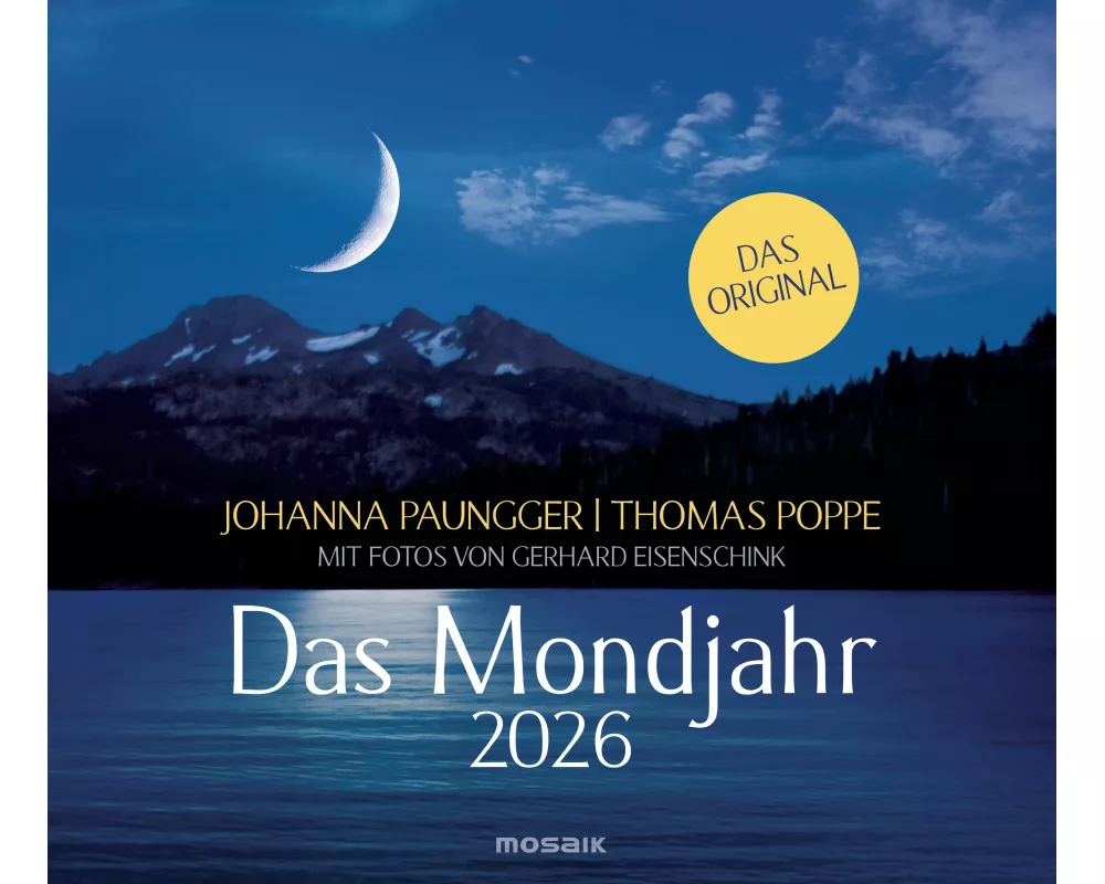 Das Mondjahr 2026 - Wandkalender