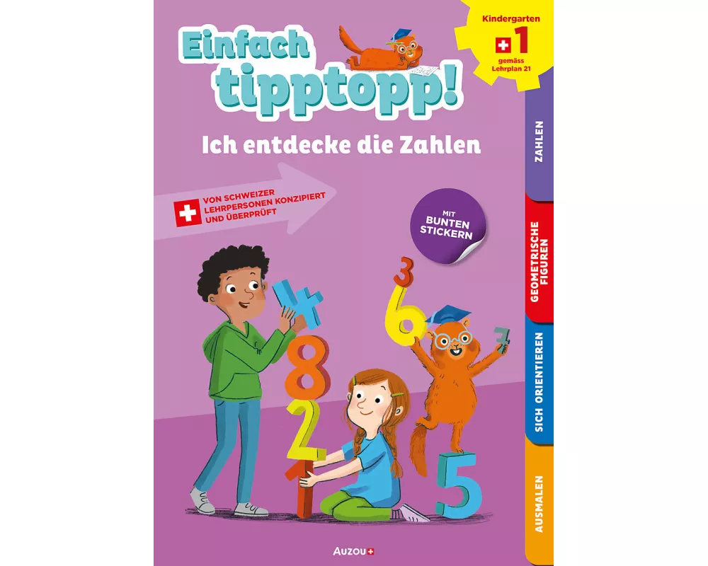 Einfach tipptopp! Mathematik - Kindergarten 1 - Ich entdecke die Zahlen