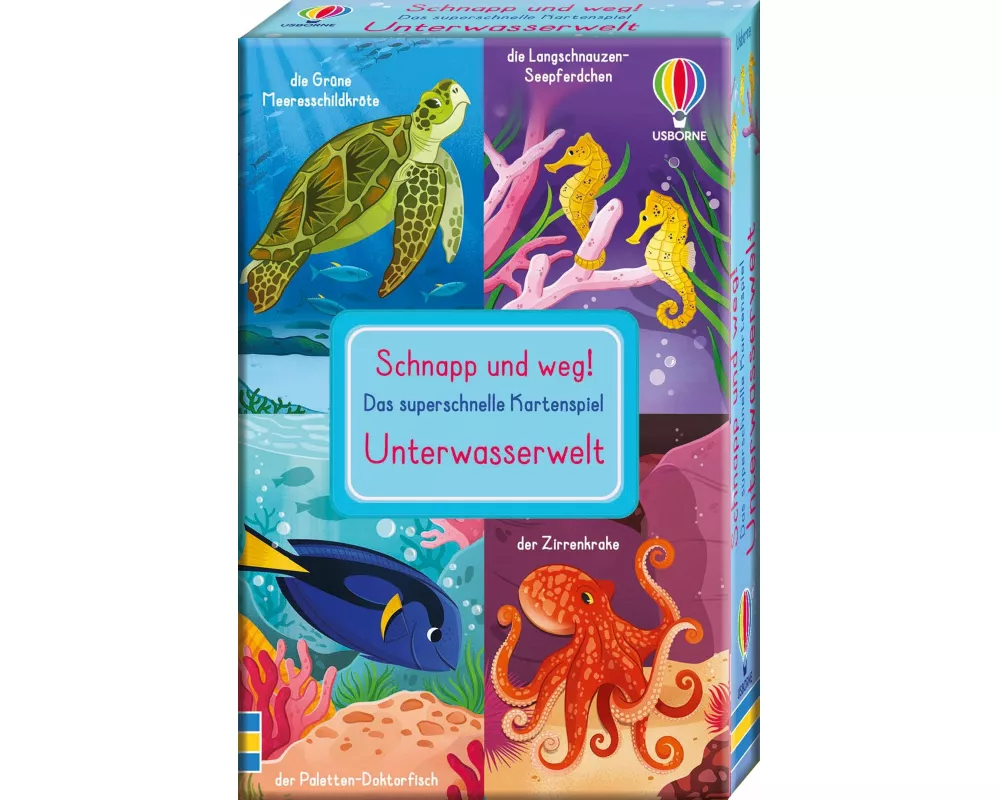 Schnapp und weg! Das superschnelle Kartenspiel: Unterwasserwelt