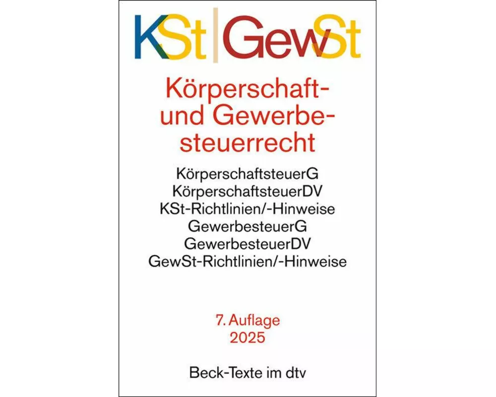 Körperschaftsteuerrecht / Gewerbesteuerrecht