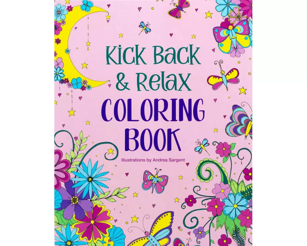 Kick Back & Relax Coloring Book