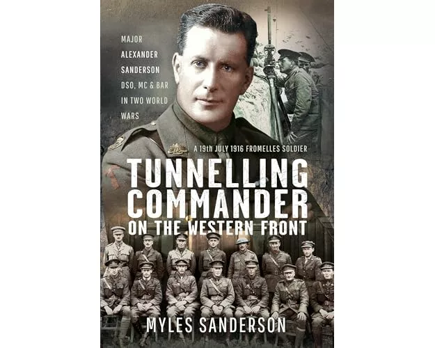 Tunnelling Commander on the Western Front