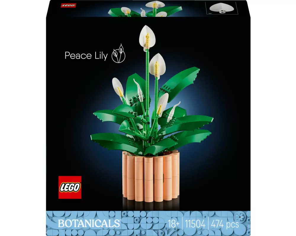 LEGO Botanicals Friedenslilie 11504