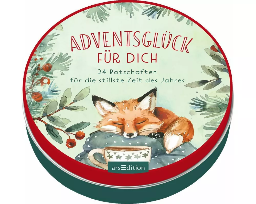 Adventskalender in der Dose. Adventsglück für dich