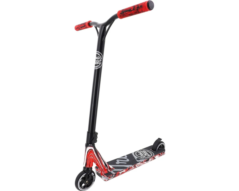 Motion Scooter Freestyle, Urban Fire, Schwarz / Rot