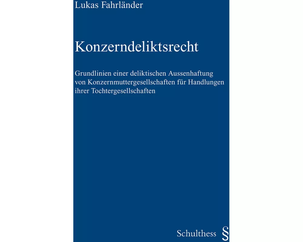 Konzerndeliktsrecht