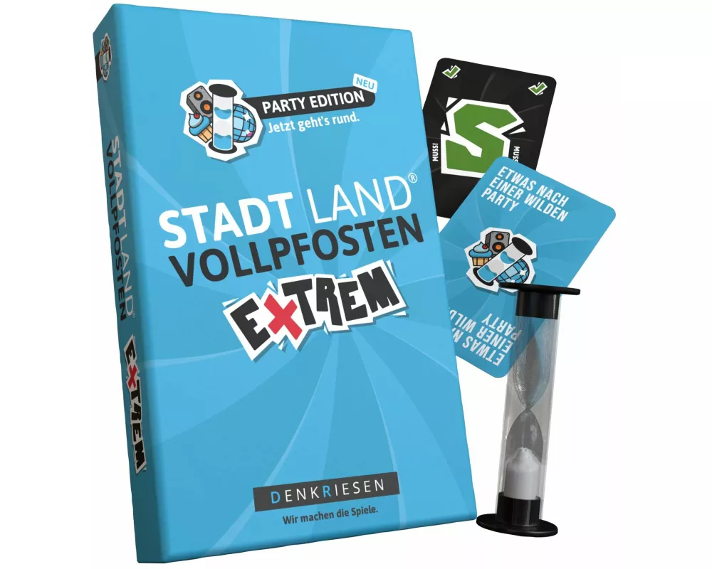 DENKRIESEN - STADT LAND VOLLPFOSTEN - Extrem - PARTY EDITION - "Jetzt geht's rund."