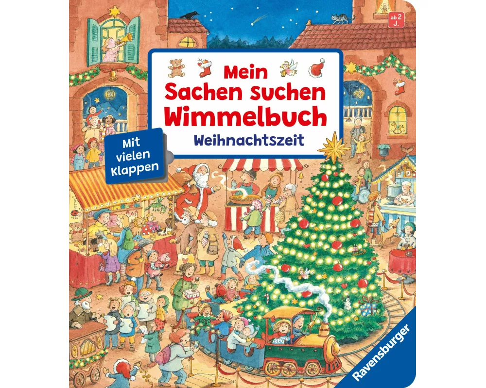 Mein Sachen suchen Wimmelbuch: Weihnachtszeit