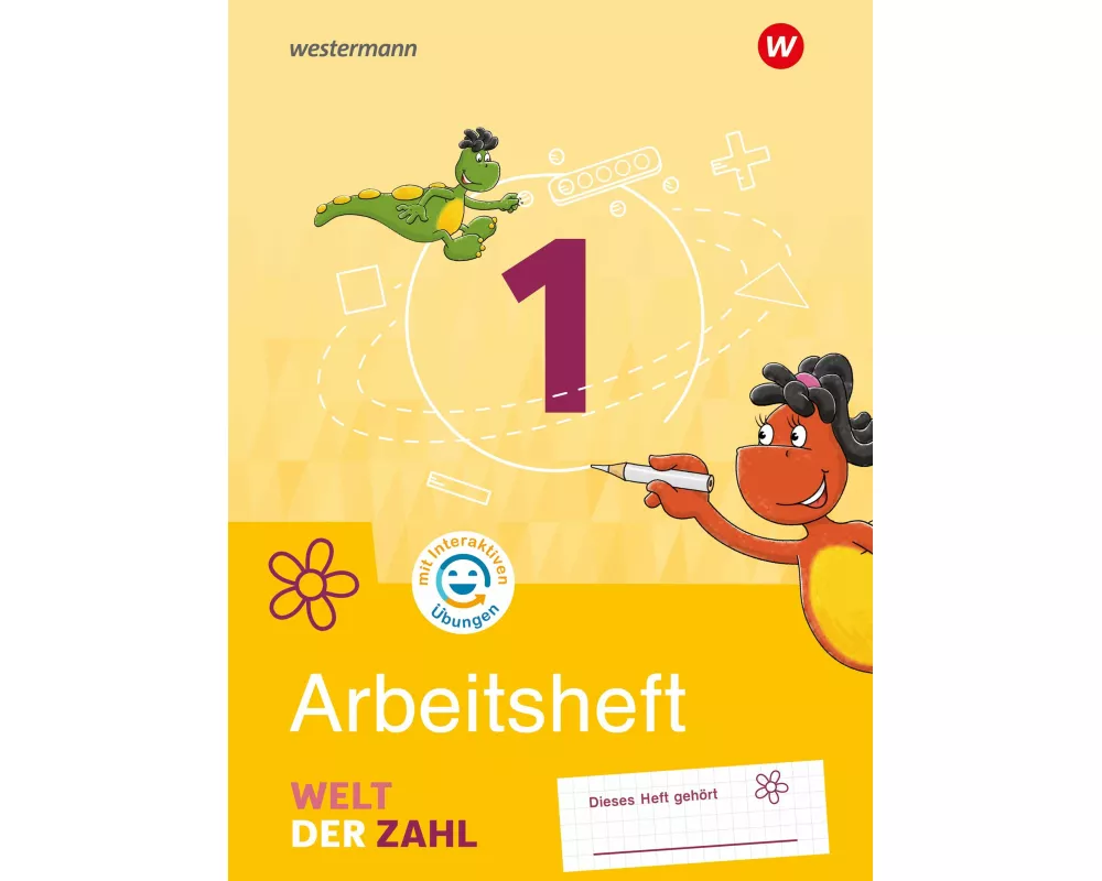 Welt der Zahl 1. Arbeitsheft mit interativen Übungen. Allgemeine Ausgabe
