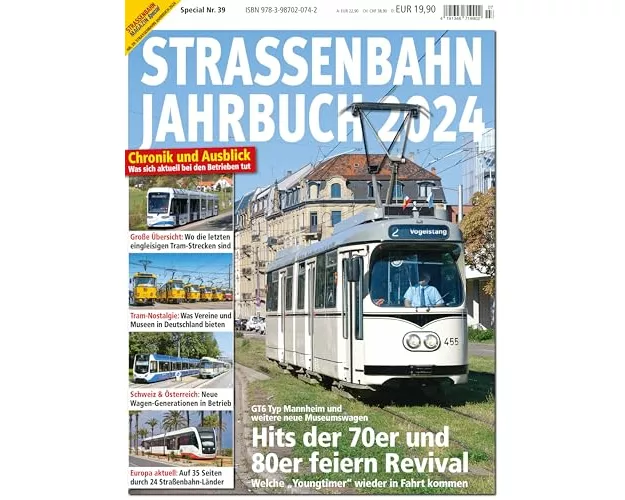 Straßenbahn Jahrbuch 2024