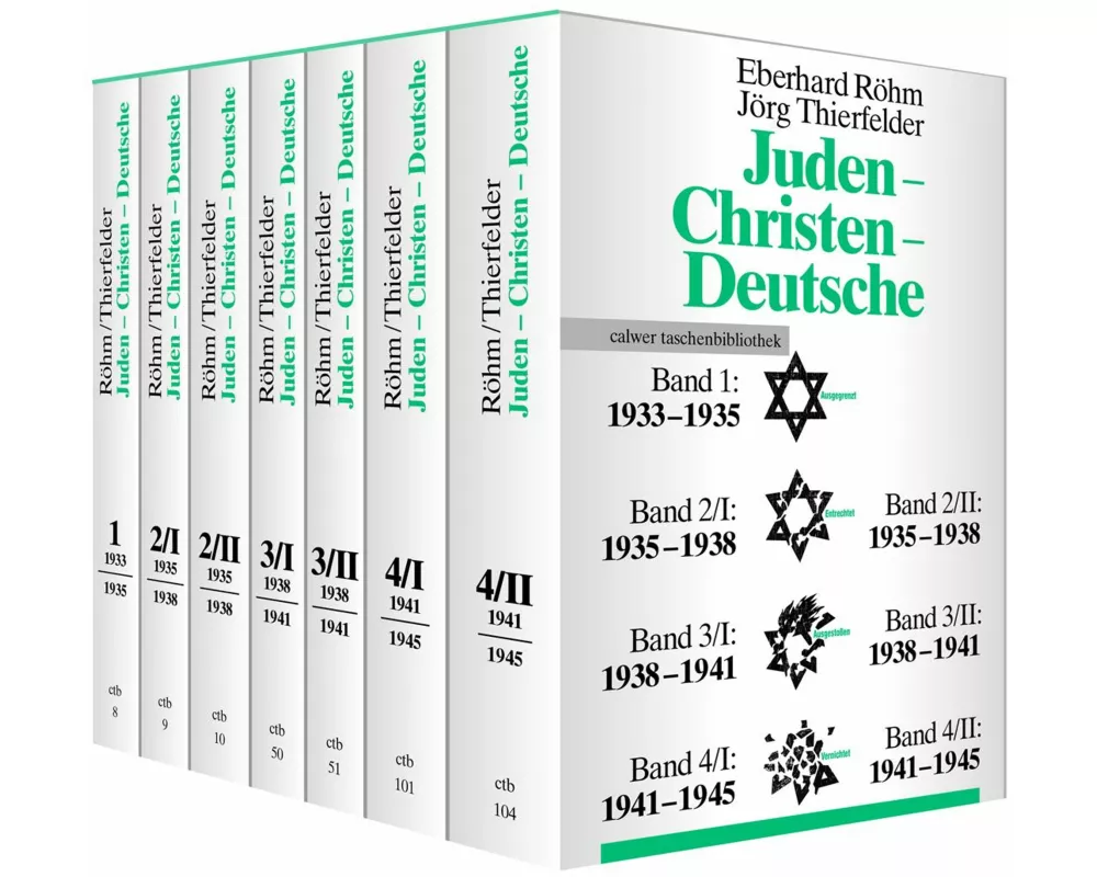 Kombi-Paket: Juden-Christen-Deutsche 99 im Schuber