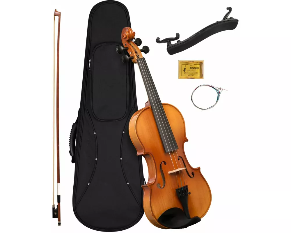 Violin Set 4/4 (incl. case black, bow, rosin)
