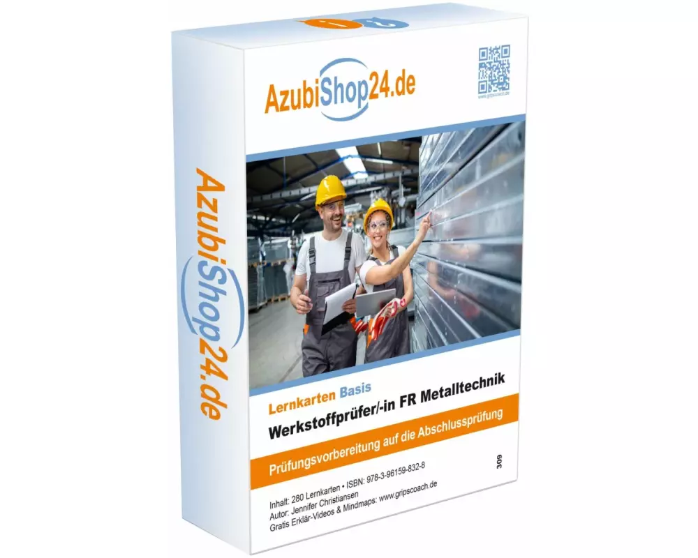 Lernkarten Werkstoffprüfer FR Metalltechnik